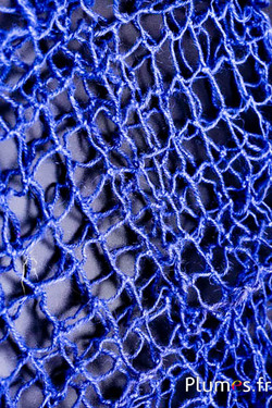Filet de décoration - 100 x 100 cm - bleu nuit